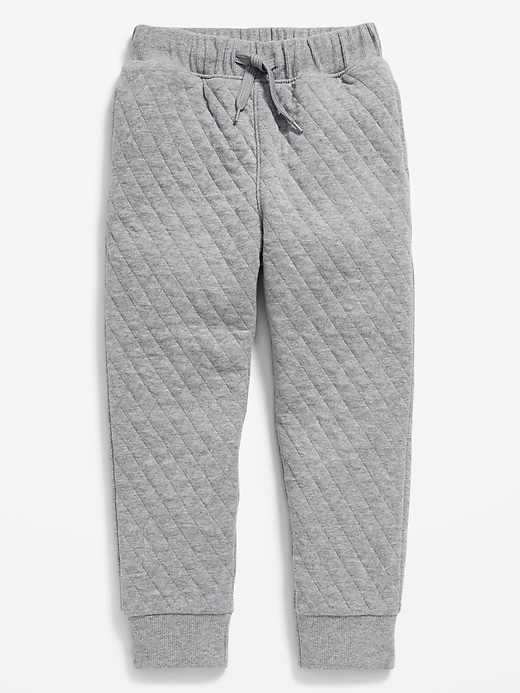 View large product image 1 of 2. Quilted Jacquard-Knit Jogger Sweatpants for Toddler Boys