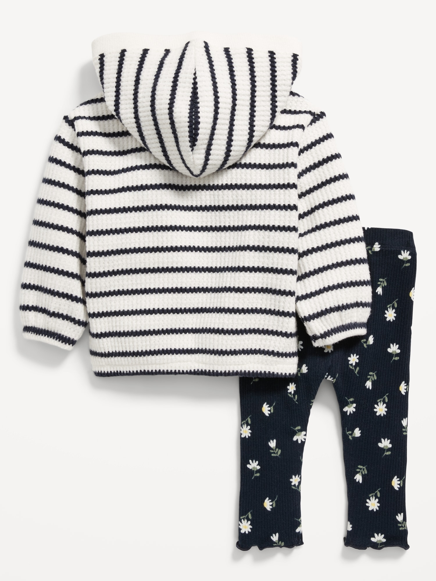Pullover Thermal-Knit Hoodie and Leggings Set for Baby | Old Navy