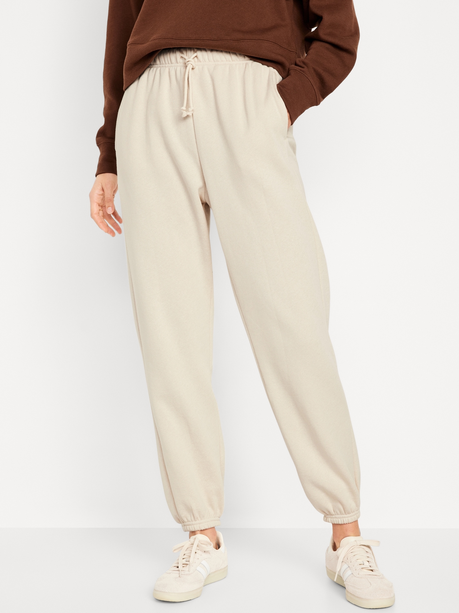 Extra High-Waisted Jogger Sweatpants for Women