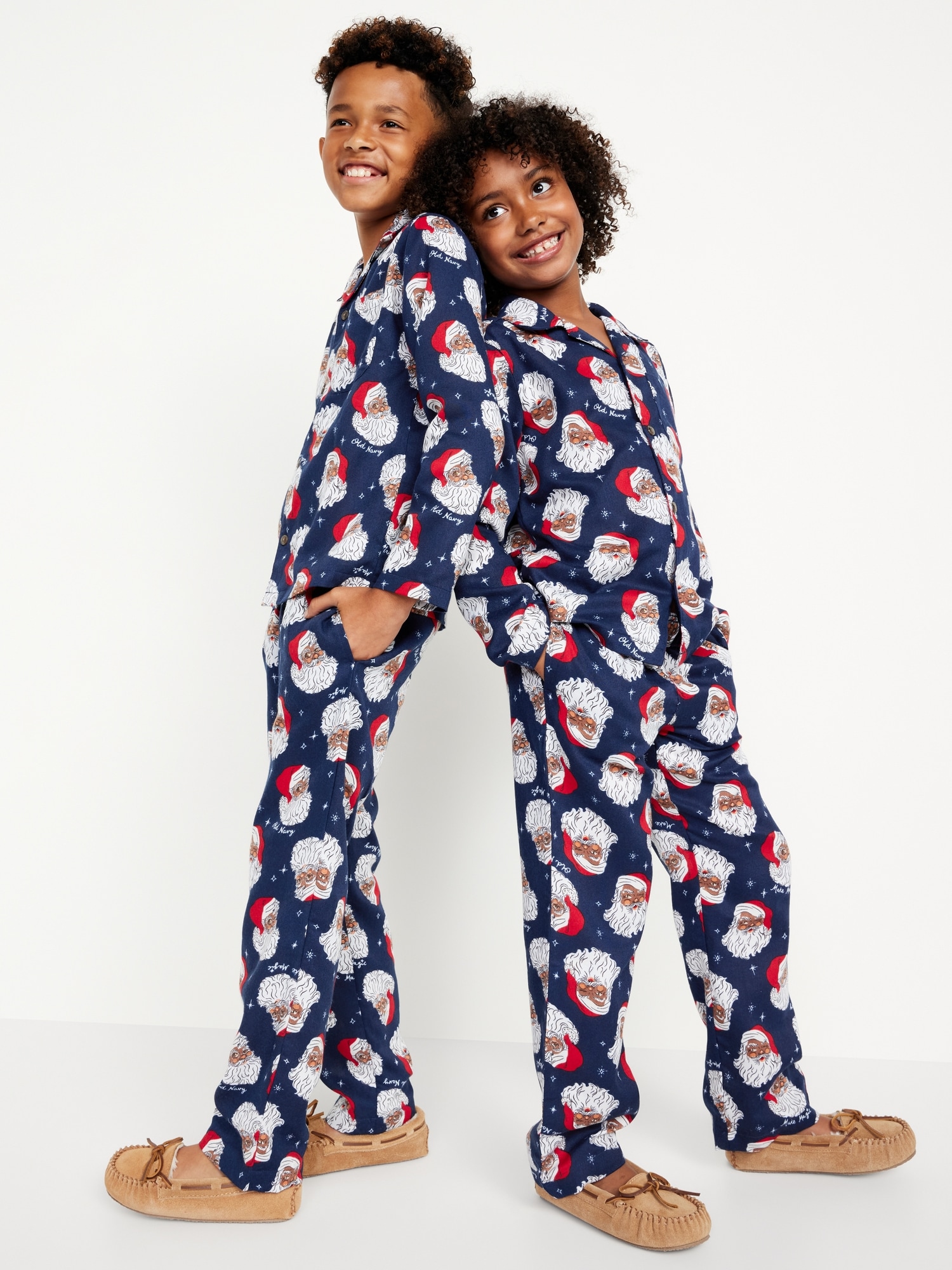 Gender-Neutral Printed Pajama Set for Kids