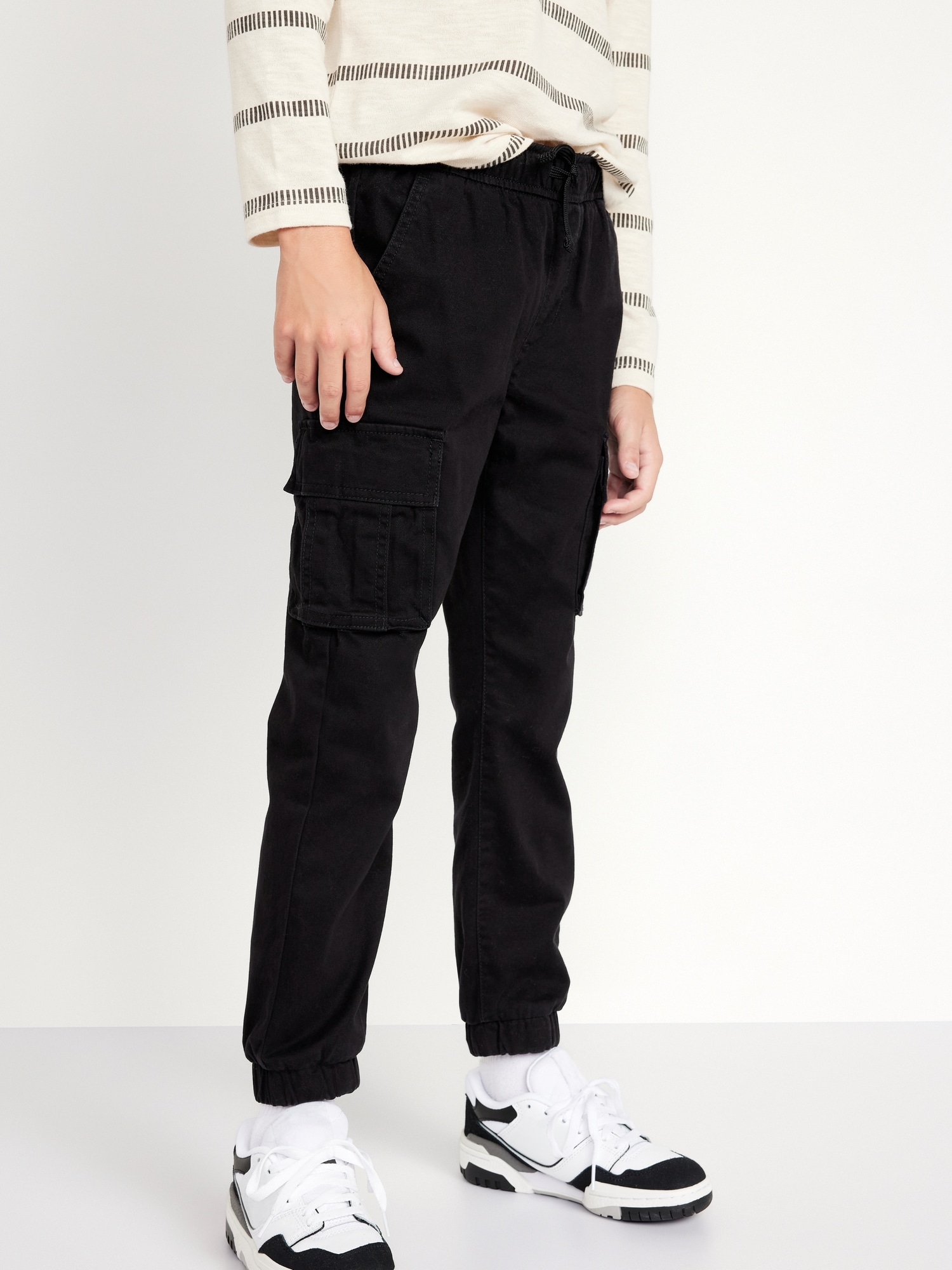 Twill Cargo Jogger Pants for Boys | Old Navy