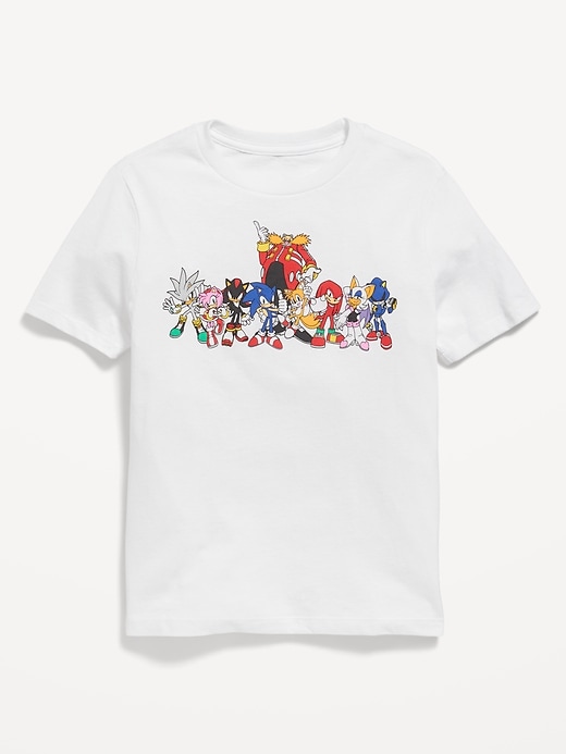 View large product image 1 of 2. Sonic The Hedgehog™ Gender-Neutral Graphic T-Shirt for Kids