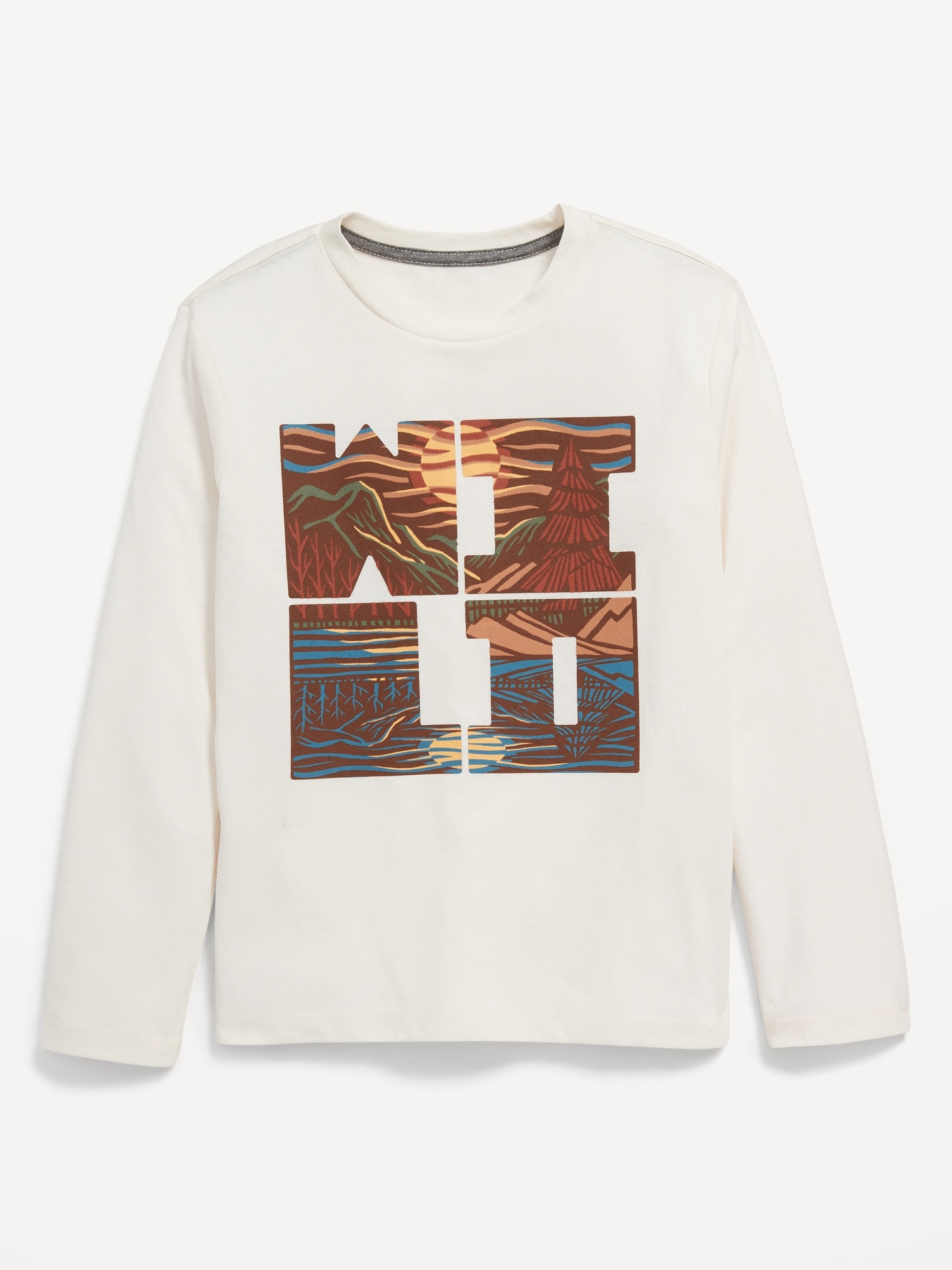 Long-Sleeve Graphic T-Shirt for Boys