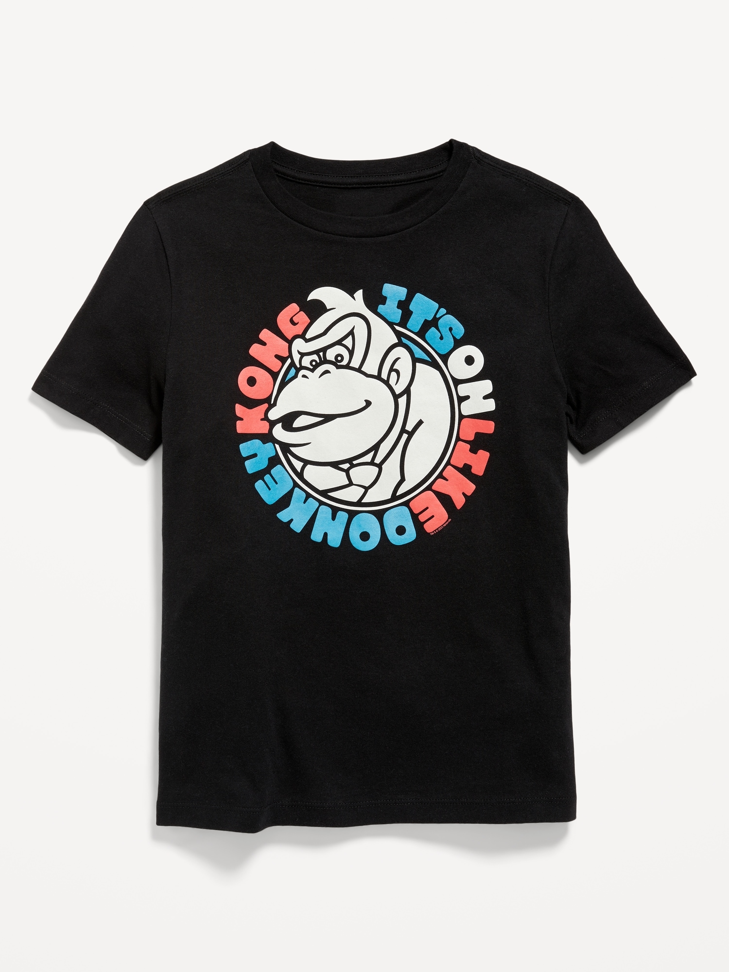 Donkey Kong™ Gender-Neutral Graphic T-Shirt for Kids