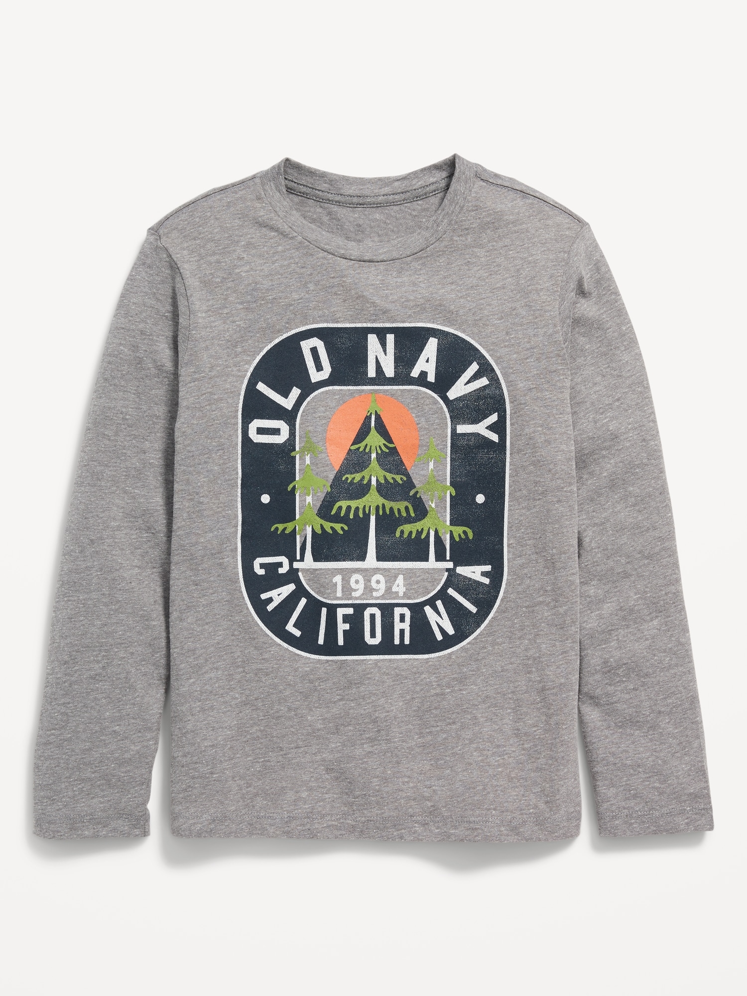 Long-Sleeve Logo-Graphic T-Shirt for Boys | Old Navy