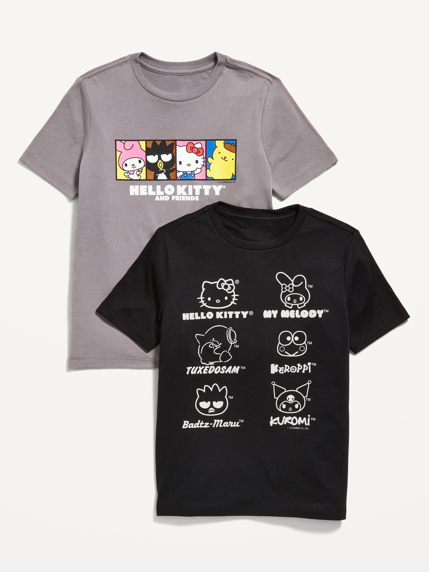 Hello Kitty Gender-Neutral T-Shirt 2-Pack for Kids