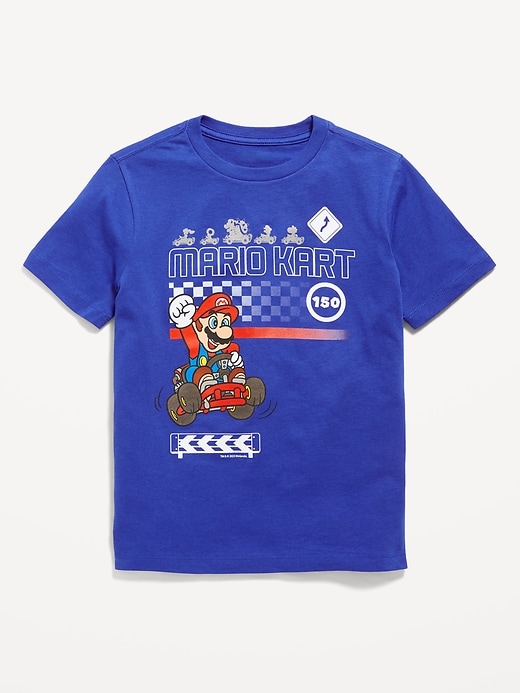 View large product image 1 of 2. Super Mario™ Gender-Neutral Graphic T-Shirt for Kids