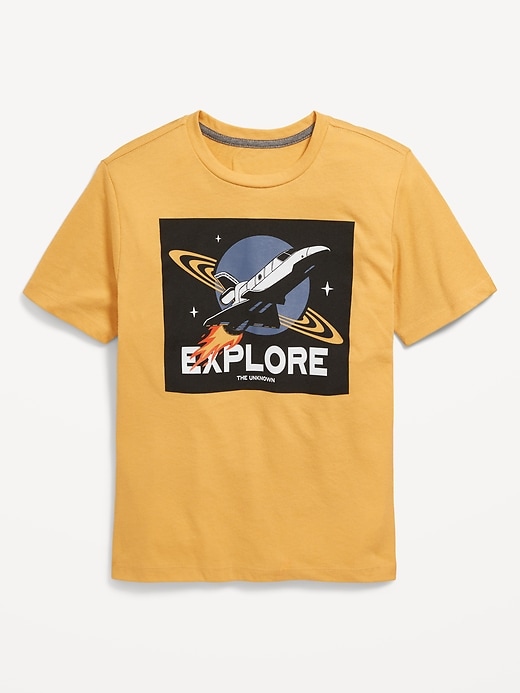 View large product image 1 of 1. Short-Sleeve Graphic T-Shirt for Boys