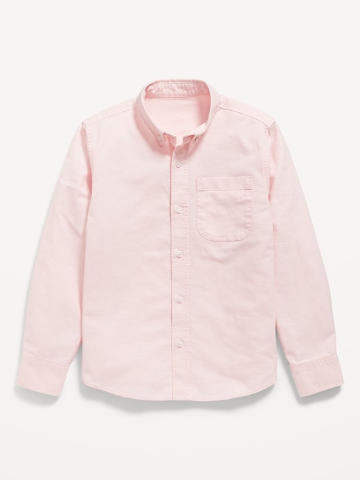 View large product image 1 of 1. Lightweight Oxford Uniform Shirt for Boys