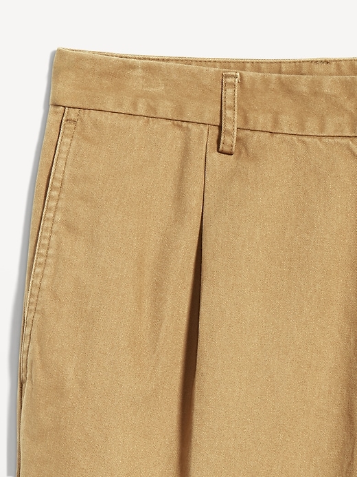 Image number 5 showing, Loose Taper Built-In Flex Pleated Ankle Chino