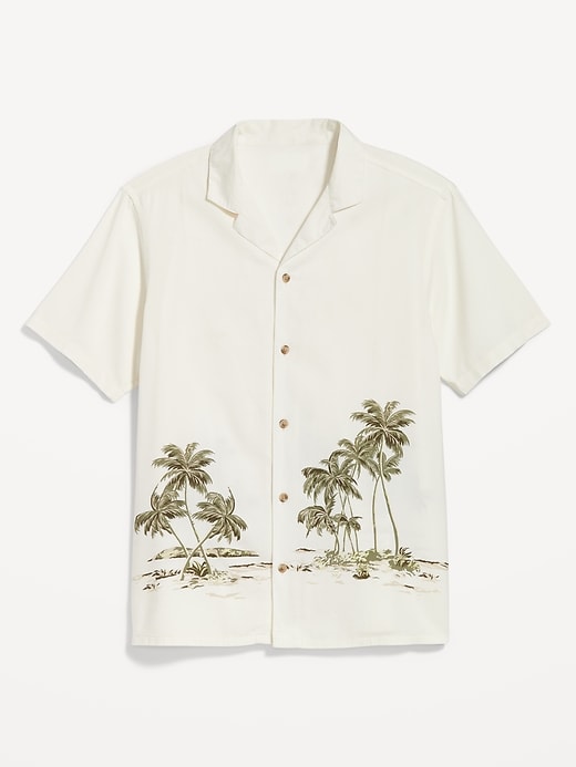 Image number 4 showing, Short-Sleeve Printed Camp Shirt