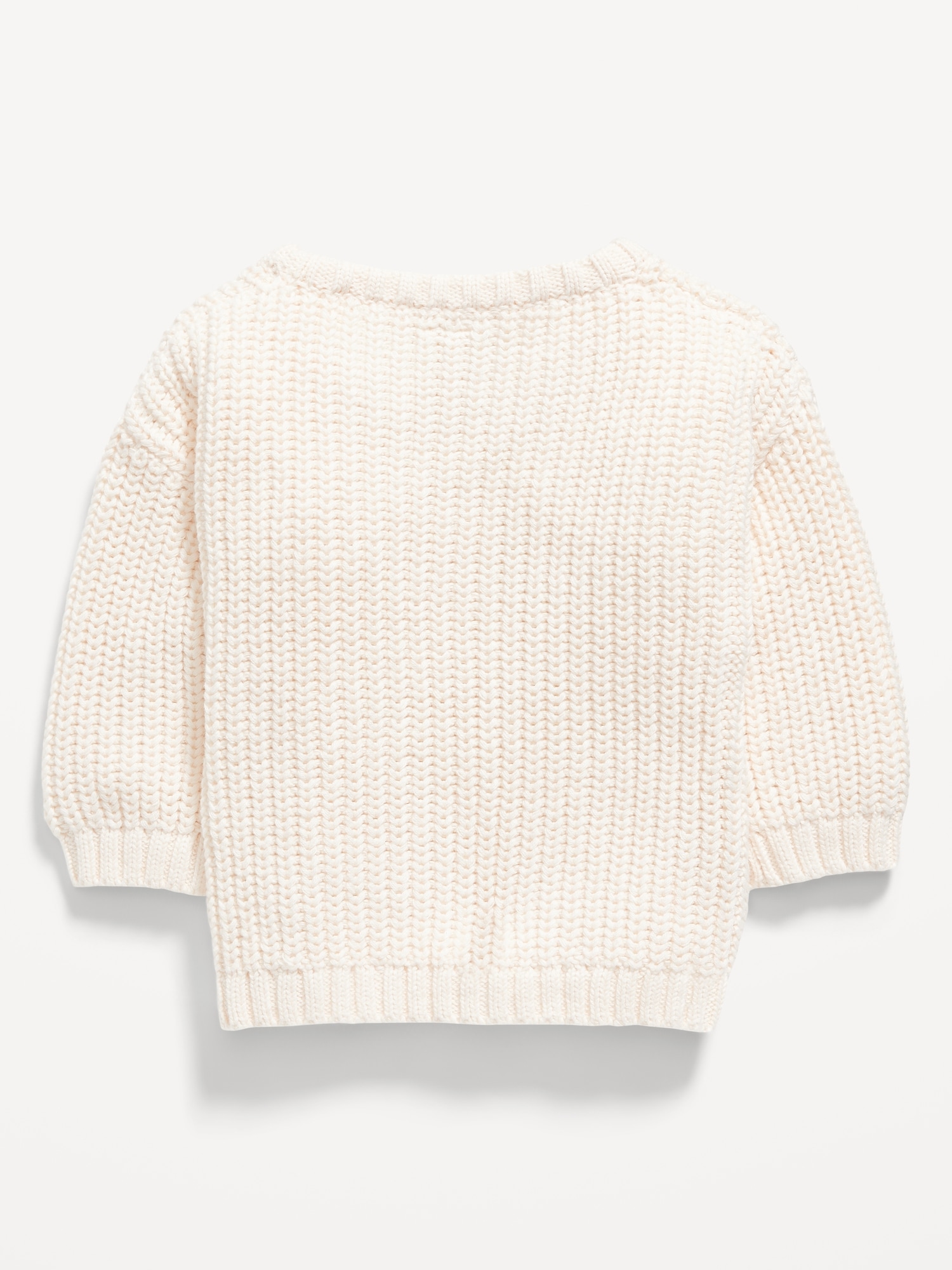 Organic Cotton Striped Baby Rib Knit - Navy + Cream