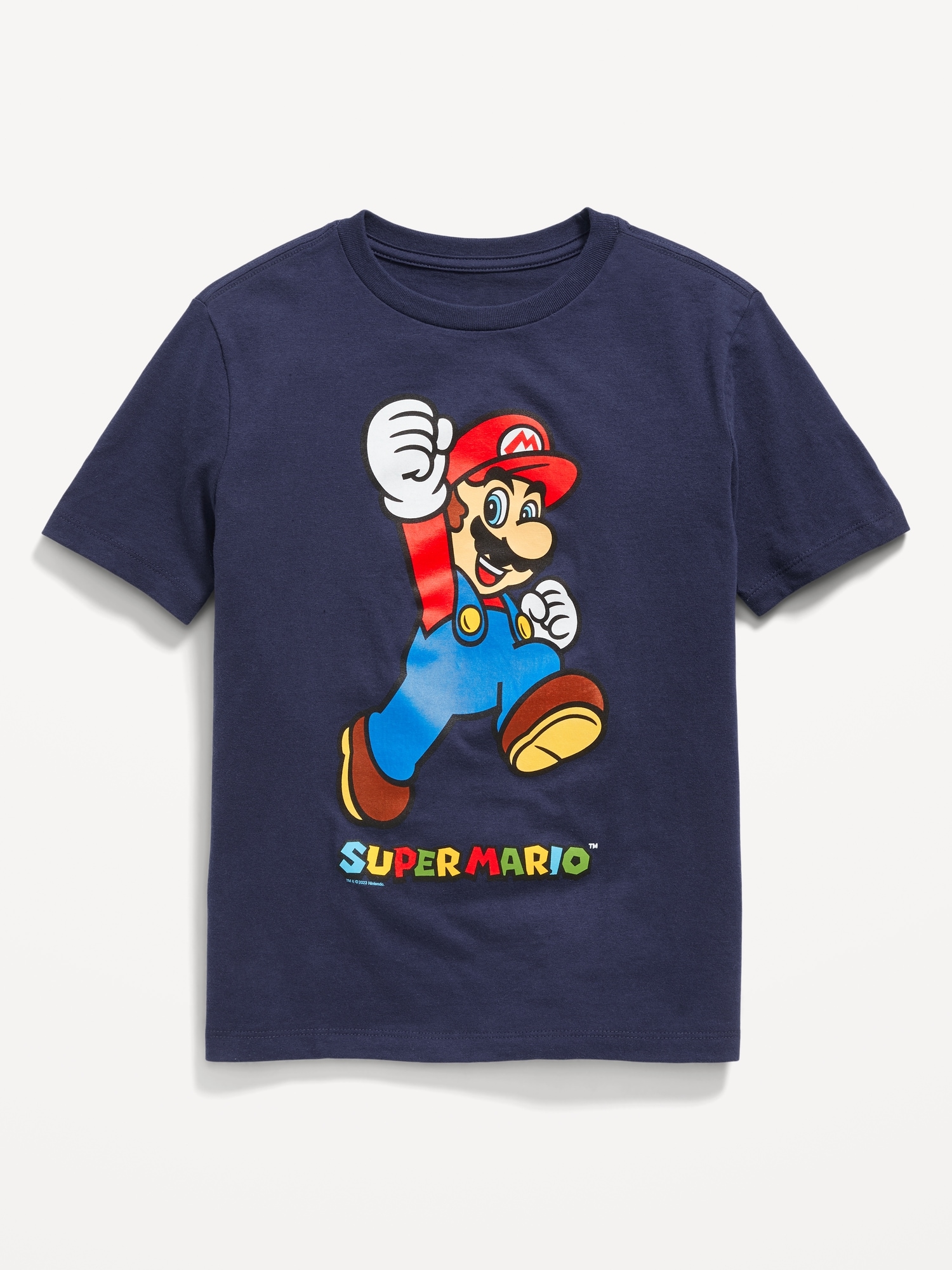 Super Mario Bros. Gender-Neutral Graphic T-Shirt for Kids