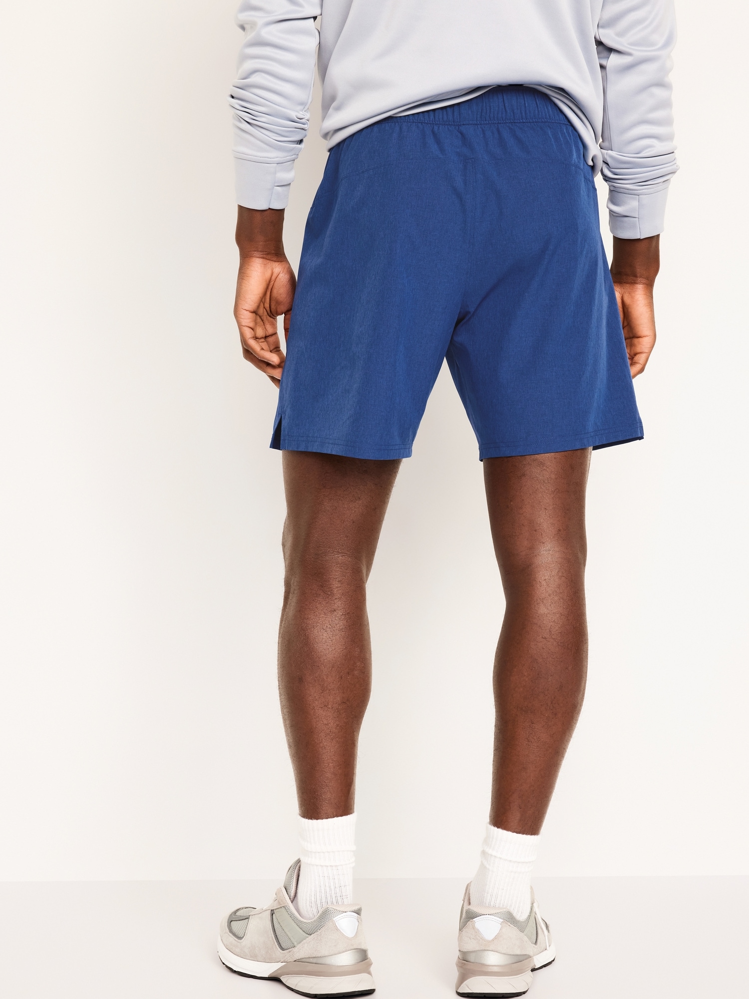 Buy the Nike Nike Flex Woven Training Shorts in Navy Blue on
