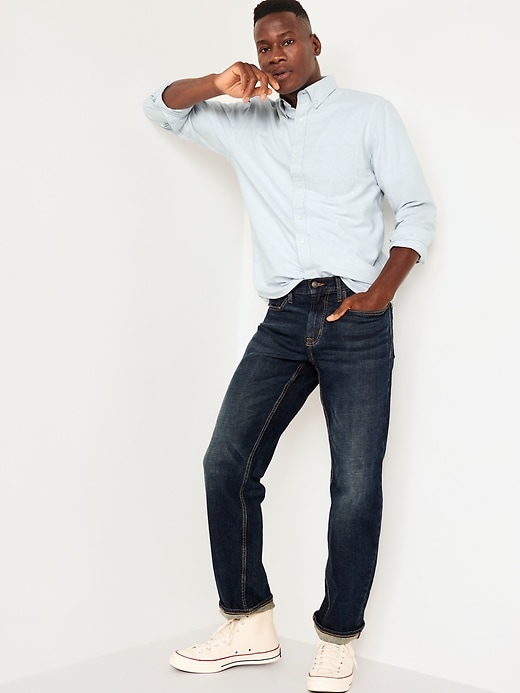 Image number 3 showing, Classic-Fit Non-Stretch Everyday Oxford Shirt for Men