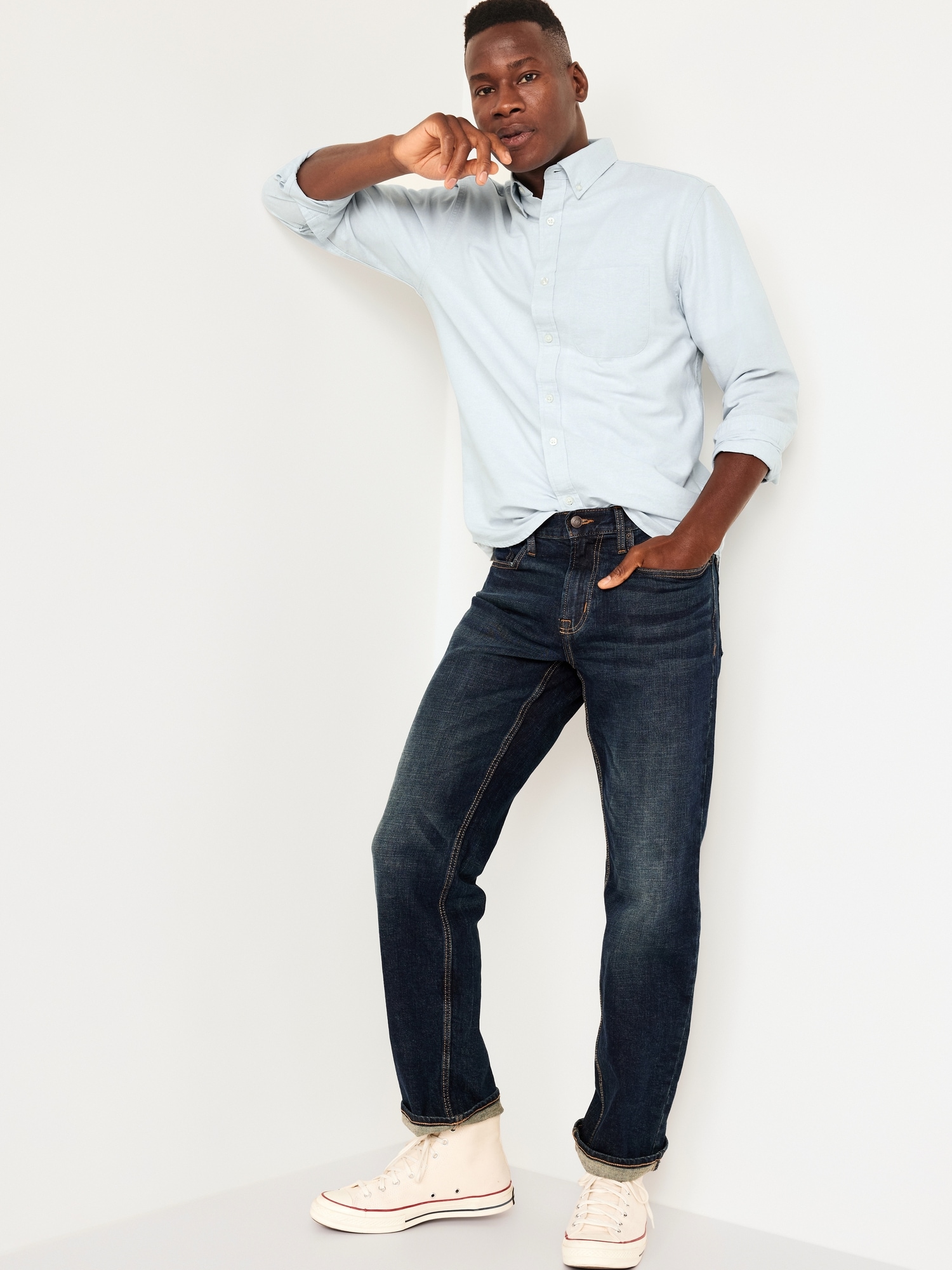Classic Fit Everyday Oxford Shirt | Old Navy