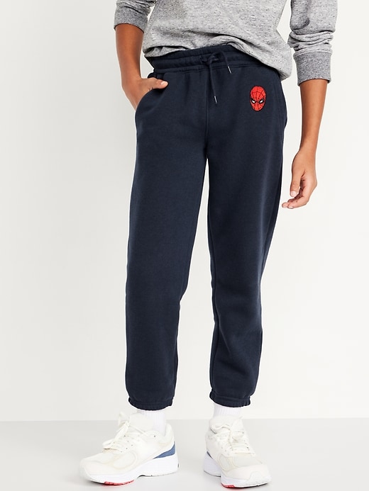 View large product image 1 of 4. Gender-Neutral Licensed Graphic Jogger Sweatpants for Kids