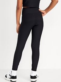 Image number 2 showing, High-Waisted PowerSoft 7/8-Length Performance Leggings for Girls