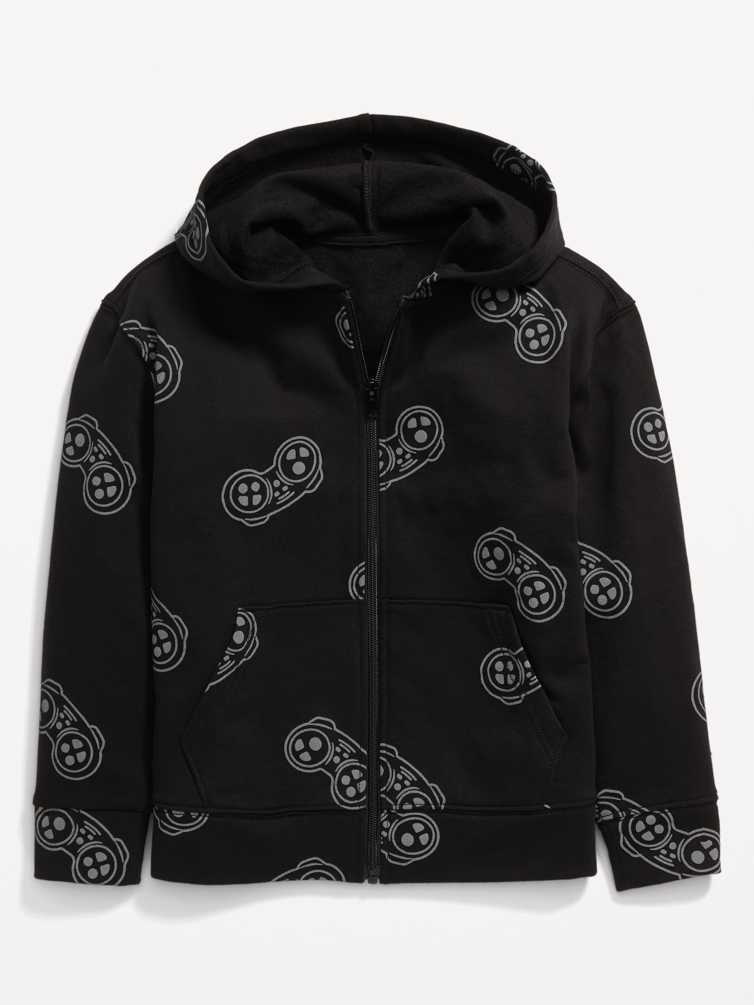 Graphic Zip-Front Hoodie for Boys Hot Deal