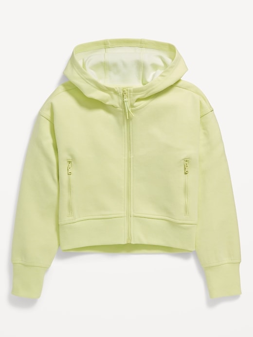View large product image 1 of 1. Dynamic Fleece Zip-Front Performance Hoodie for Girls