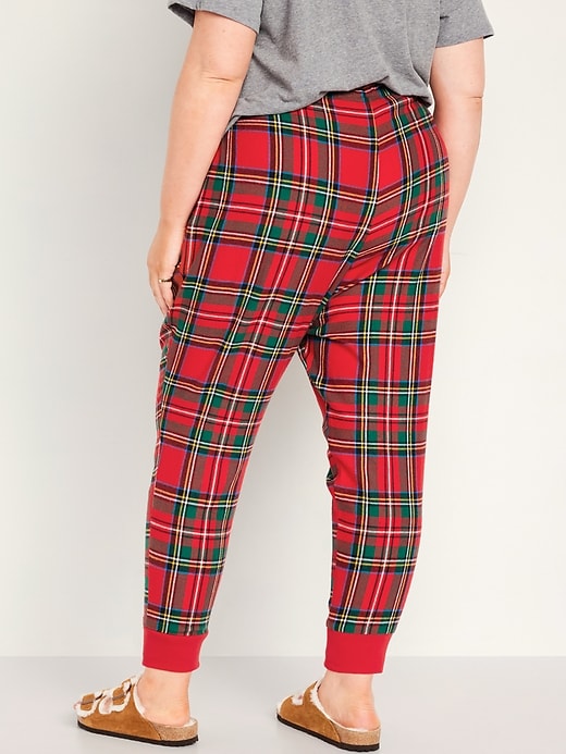 Image number 8 showing, Matching Flannel Jogger Pajama Pants