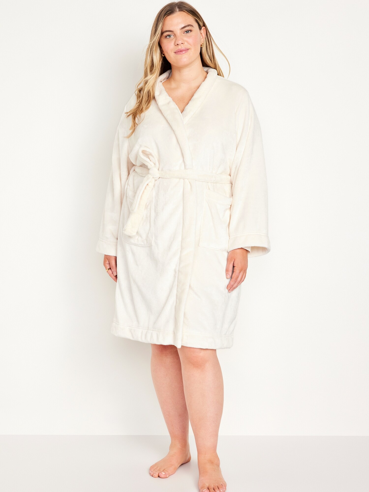 Sherpa TieBelt Robe Old Navy