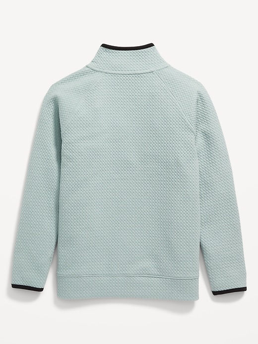 View large product image 2 of 2. Dynamic Fleece 1/4-Zip Sweatshirt for Boys