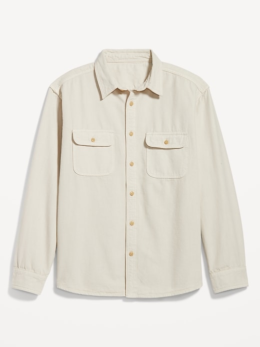 Image number 4 showing, Regular-Fit Non-Stretch Utility Shirt