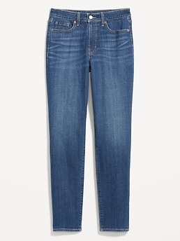 H&M+ Shaping High Ankle Jeans - Dark denim blue - Ladies