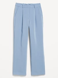 Extra High-Waisted Taylor Super Wide-Leg Trouser Suit Pants
