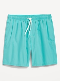 View large product image 3 of 3. Solid Swim Trunks -- 7-inch inseam