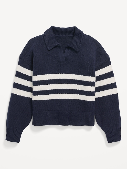 View large product image 1 of 1. SoSoft Collared Sweater for Girls