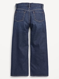Image number 2 showing, High-Waisted Baggy Wide-Leg Jeans for Girls