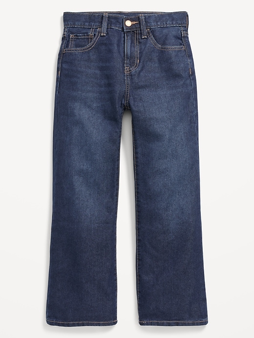 View large product image 1 of 2. High-Waisted Baggy Wide-Leg Jeans for Girls