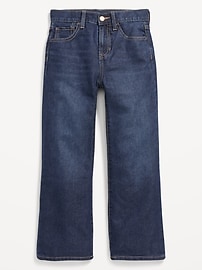 Image number 1 showing, High-Waisted Baggy Wide-Leg Jeans for Girls