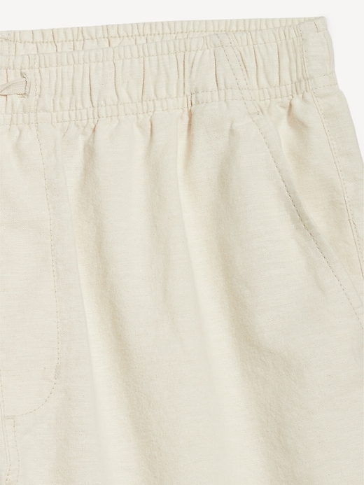 Image number 3 showing, Linen-Blend Jogger Shorts -- 5-inch inseam