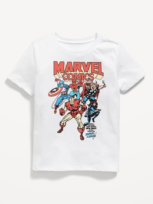 View large product image 1 of 1. Unisex Marvel™ Graphic T-Shirt for Toddler