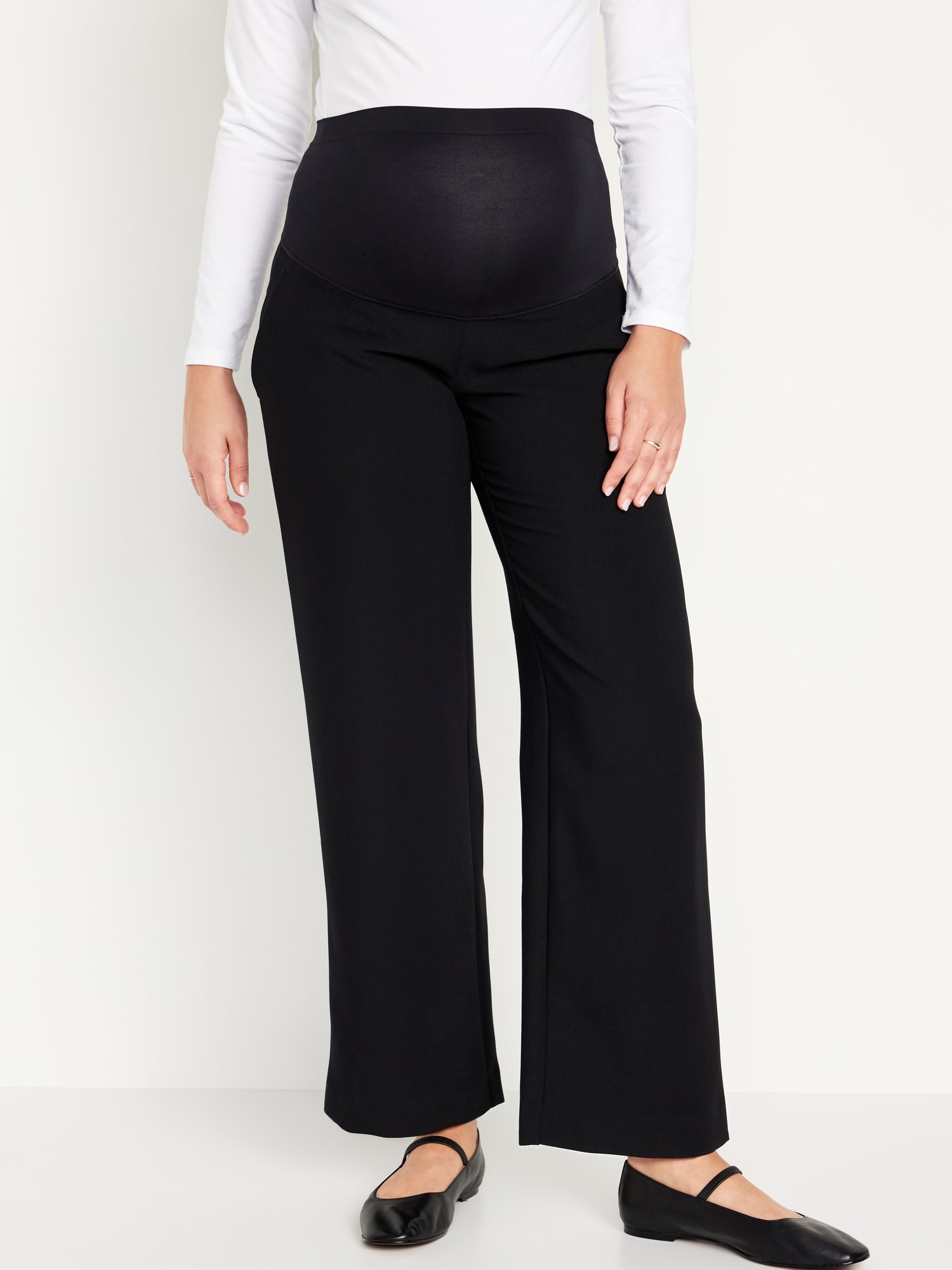 Maternity Full-Panel Taylor Trouser Pants