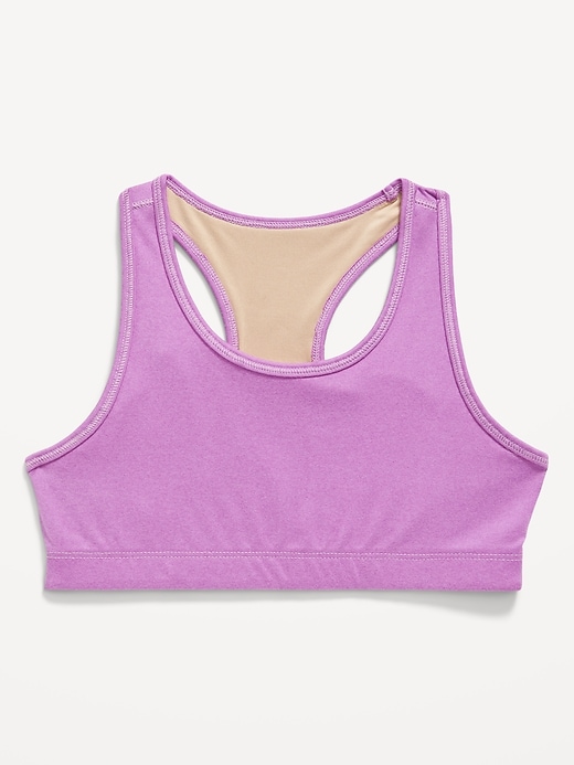 View large product image 1 of 1. PowerPress Racerback Sports Bra for Girls