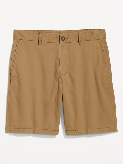 Image number 3 showing, Slim Built-In Flex Rotation Chino Shorts -- 8-inch inseam
