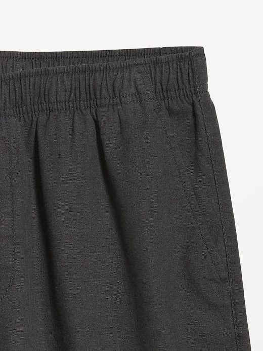 Image number 6 showing, Linen-Blend Jogger Shorts -- 7-inch inseam