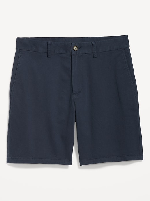 Image number 3 showing, Slim Built-In Flex Rotation Chino Shorts -- 8-inch inseam
