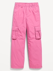 View large product image 4 of 5. Baggy Wide-Leg Cargo Pants for Girls