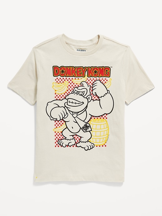 View large product image 1 of 1. Donkey Kong™ Gender-Neutral Graphic T-Shirt for Kids
