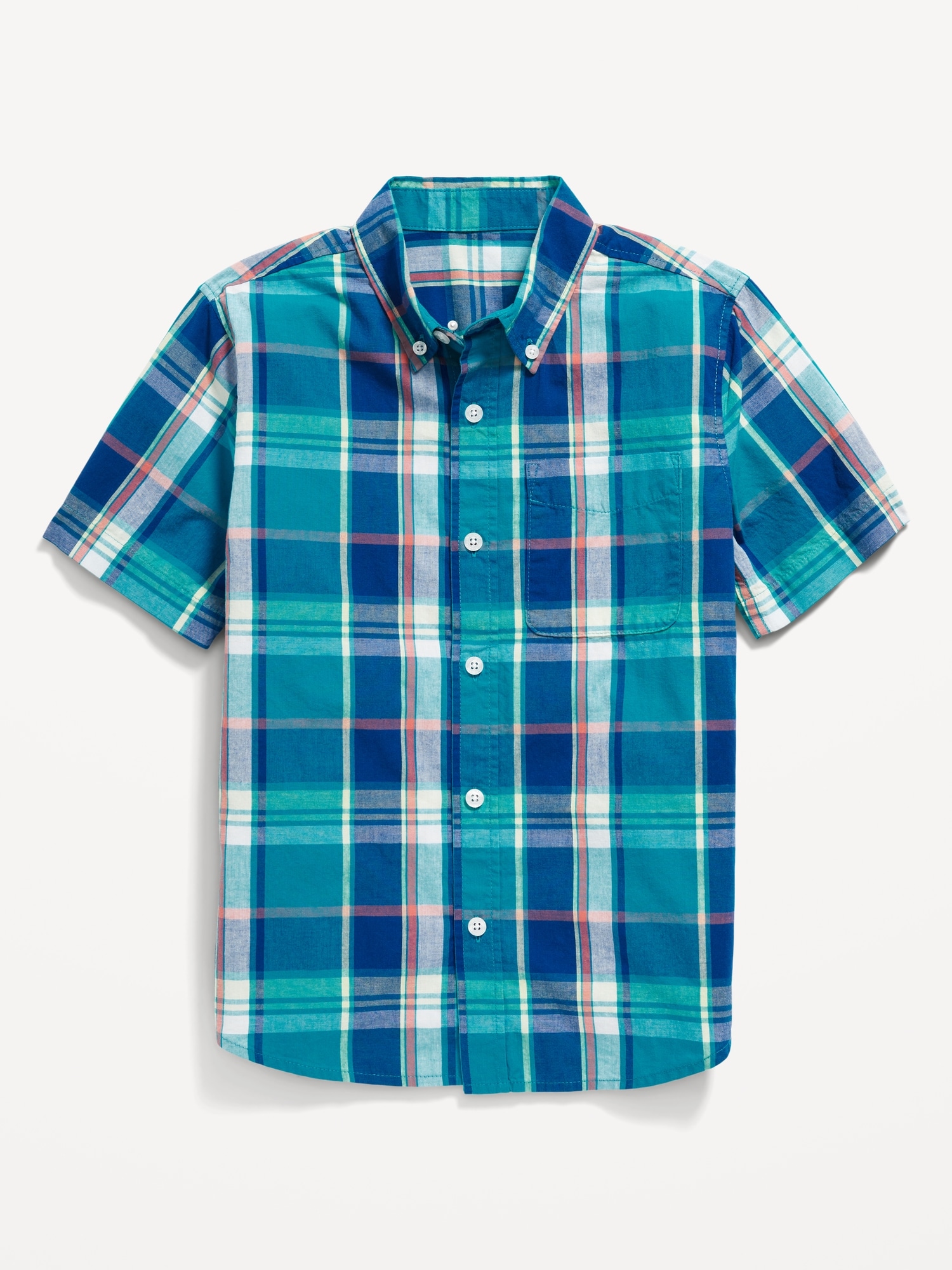 Short-Sleeve Pocket Shirt for Boys
