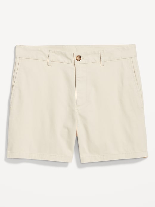 Image number 7 showing, Slim Built-In Flex Rotation Chino Shorts -- 5-inch inseam