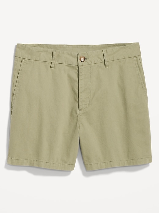 Image number 5 showing, Slim Built-In Flex Rotation Chino Shorts -- 5-inch inseam