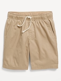 View large product image 4 of 4. Knee Length Twill Jogger Shorts for Boys