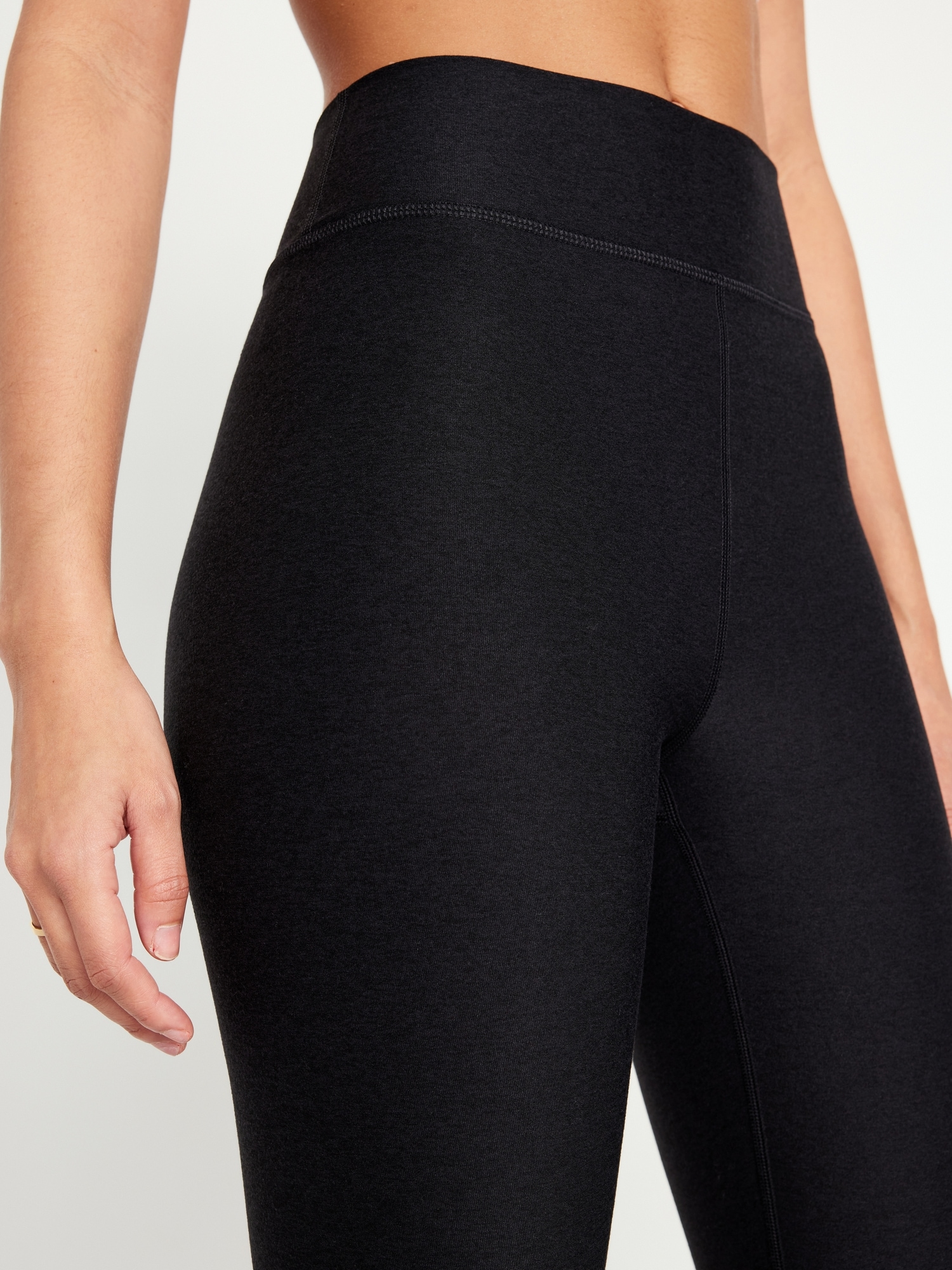 OLD NAVY ACTIVE Go Dry Leggings High Waisted Black Size Xs £7.89