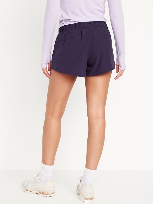 Image number 2 showing, Mid-Rise StretchTech Run Shorts -- 3-inch inseam